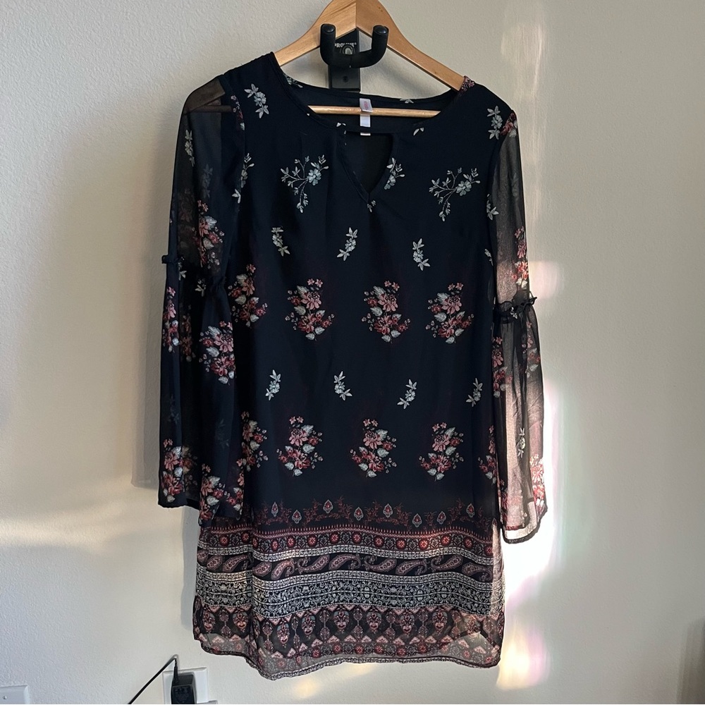 Boho printed dress